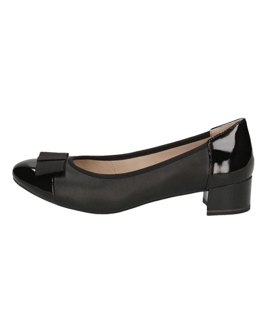 Caprice Black Pumps