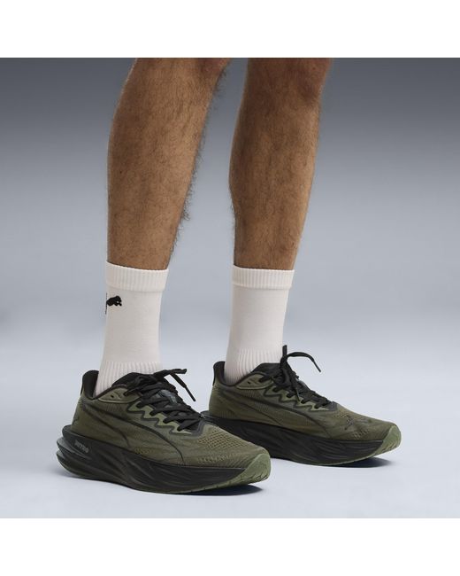 PUMA Laufschuh Deviate Pure Nitro in Black für Herren
