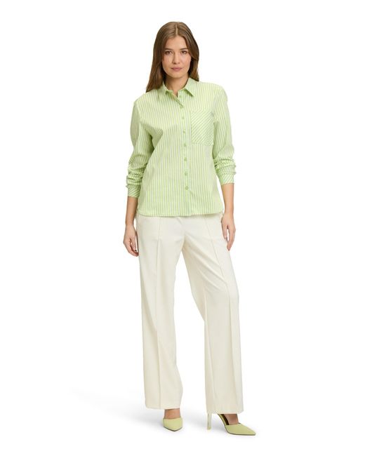 Betty Barclay Green Hemdbluse Mit Kragen