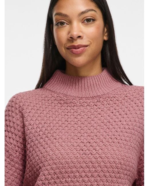 Vila Pink Pullover Viliomy