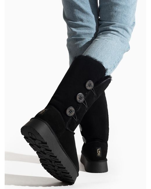 Gooce Black Boots Cornice