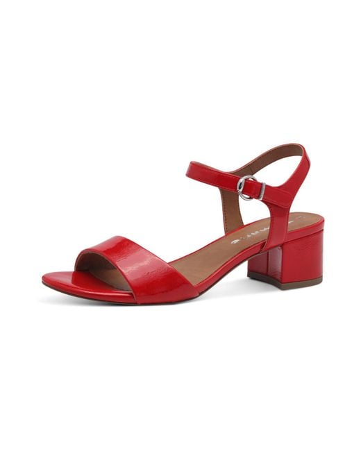 Tamaris Red Sandale