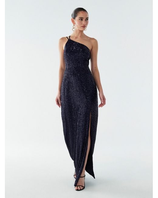 BWLDR Blue Kleid Boston