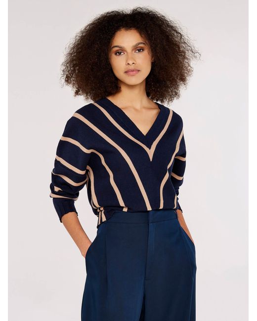 Apricot Blue Pullover