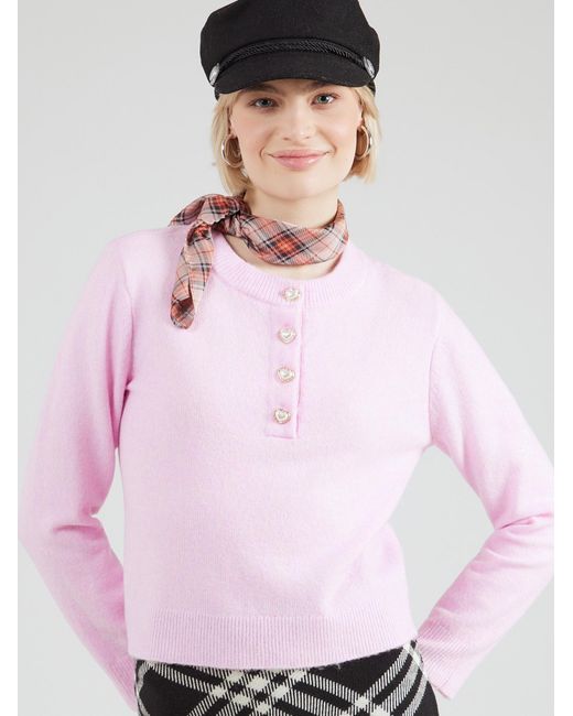 ONLY Pink Pullover Onlmacey