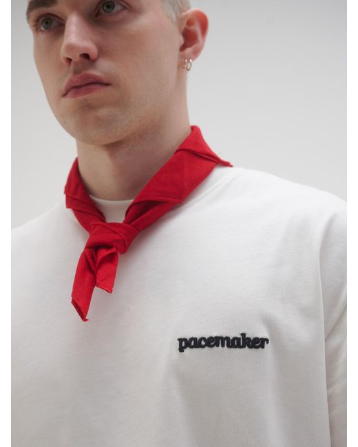 Pacemaker White T-shirt (gots)