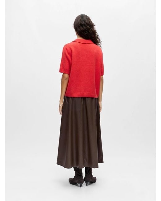 Object Red Pullover Objdebbie