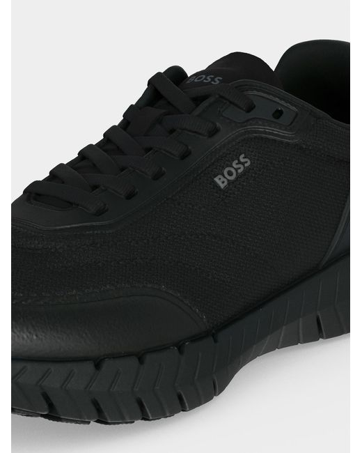 Boss Sneaker Motion in Black für Herren