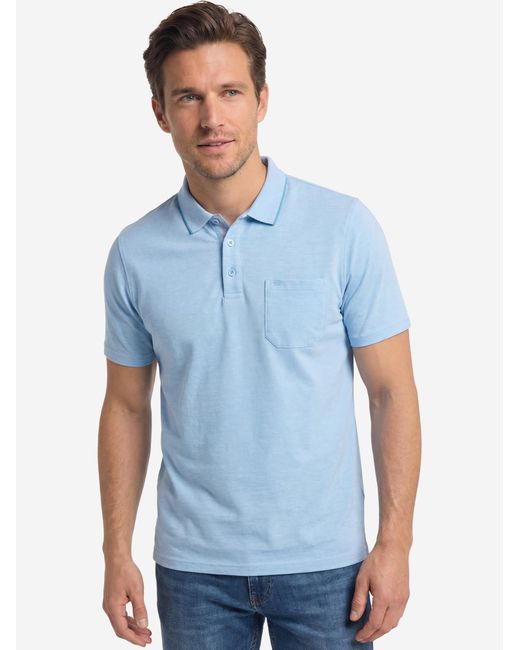Redmond Shirt Basic in Blue für Herren