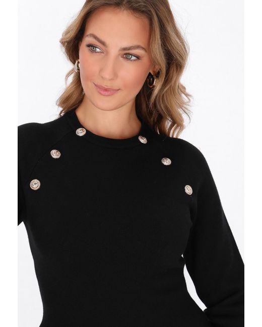 faina Black Pullover