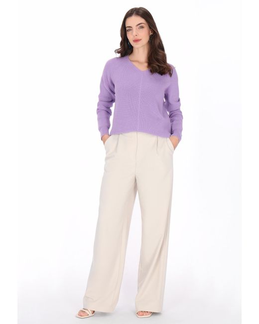 Usha Purple Pullover Casual