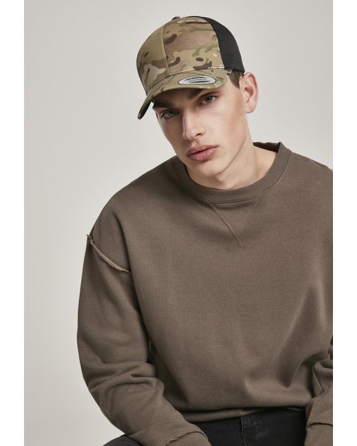 Flexfit Black Cap Trucker