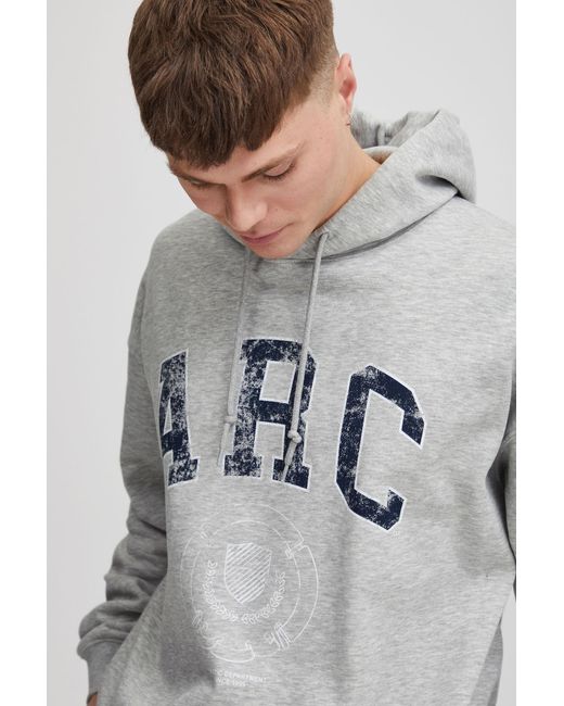 Solid Sweatshirt Galad in Gray für Herren