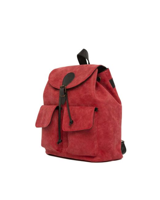 BagMori Rucksack in Red für Herren