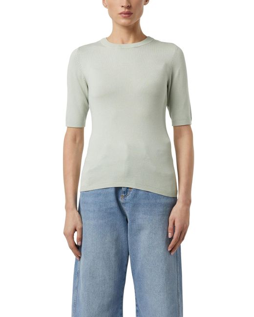 Comma, White Strickpullover