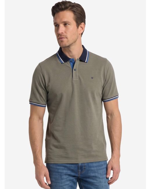 Redmond Shirt Basic in Green für Herren