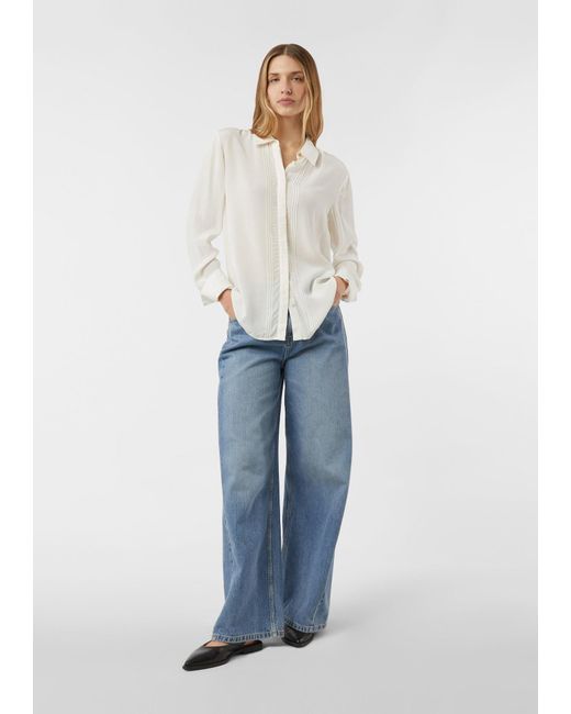 Comma, White Bluse
