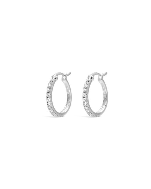 ARS-ARGENTI White Ohrringe Cosmic Ring