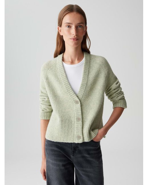 Opus Green Strickjacke Dassi
