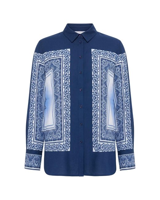 Studio Untold Blue Bluse