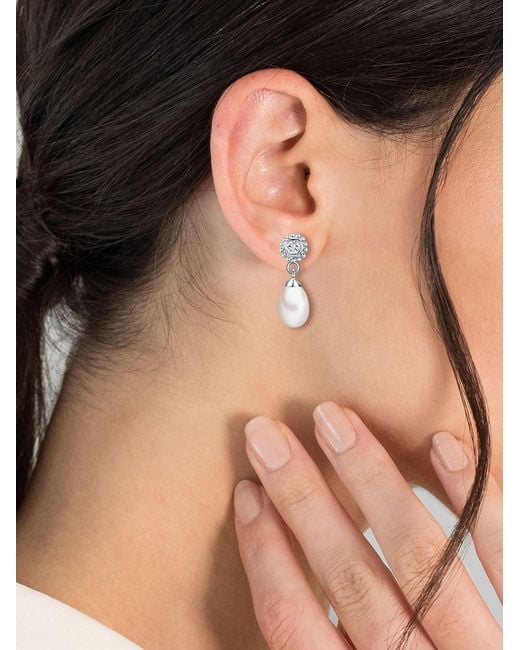 Valero Pearls White Ohrringe