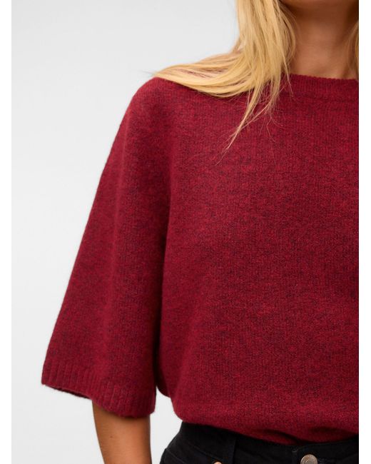 Vero Moda Red Pullover Vmboom