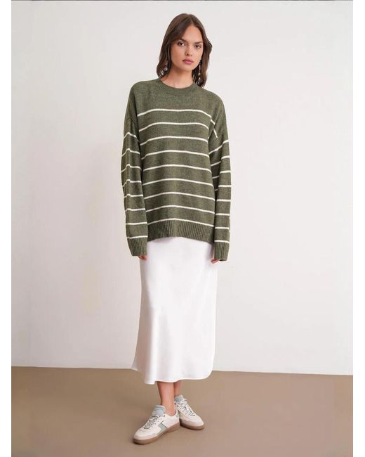 MixRay Green Pullover