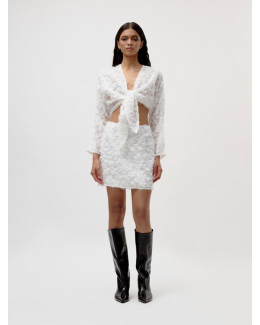 LeGer By Lena Gercke White Bluse 'Maxine'