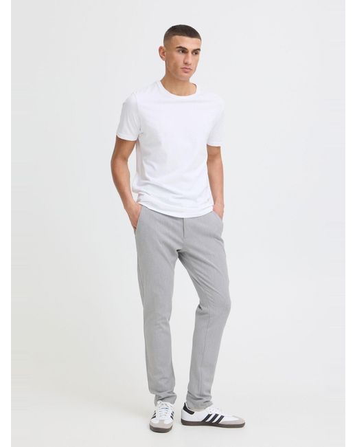 Solid Chinohose Frederic in Gray für Herren