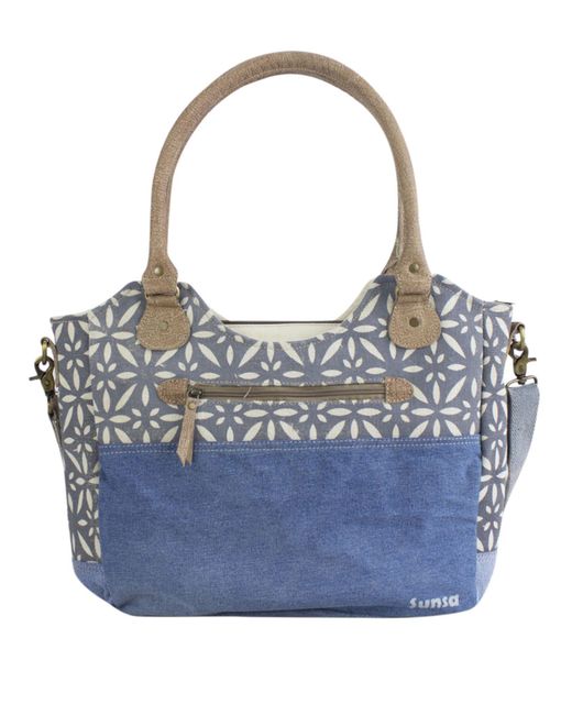 Sunsa Blue Shopper