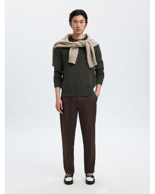 SELECTED Pullover Slhdane in Green für Herren