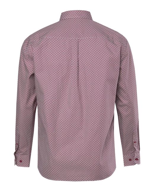 Men Plus Hemd in Purple für Herren