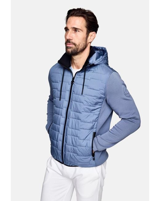 New Canadian Steppblouson Hybrid in Blue für Herren