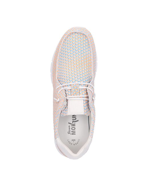 Sioux Mokassin in White für Herren
