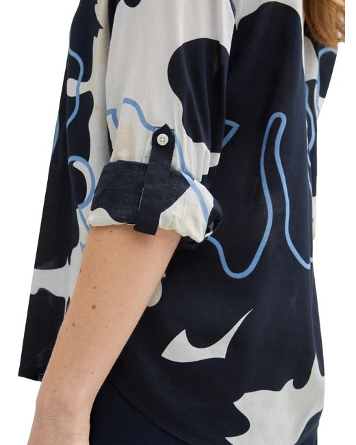 Tom Tailor Blue Bluse