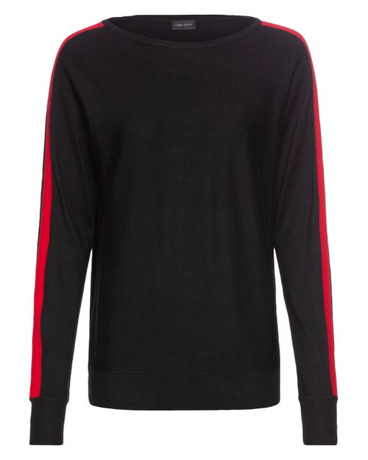 Laura Scott Black Pullover