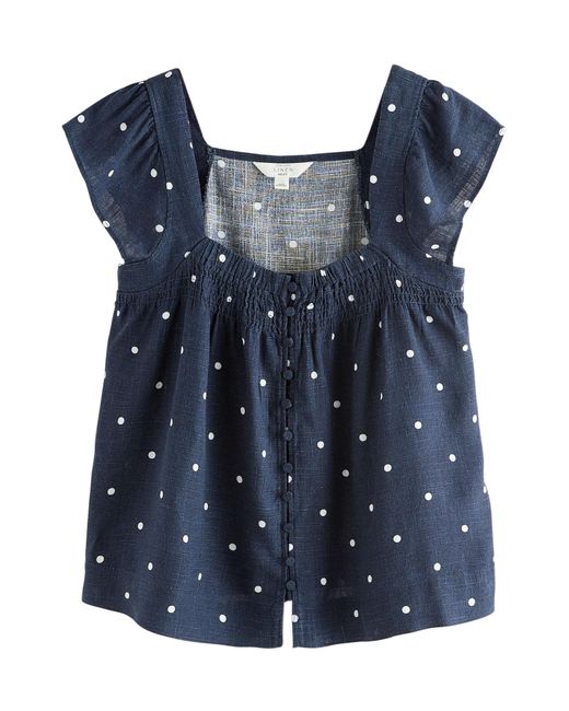 Next Blue Bluse