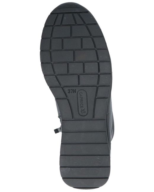 Caprice Black Schnürstiefelette