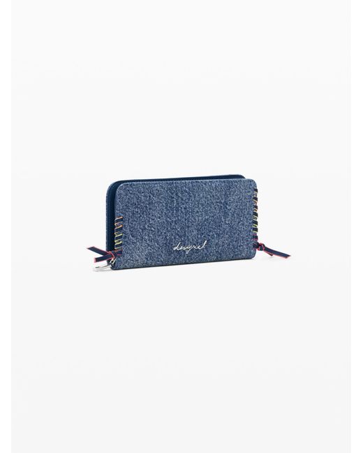 Desigual Blue Geldbörse