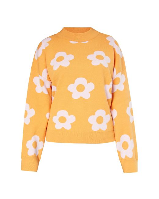 swirly Metallic Pullover