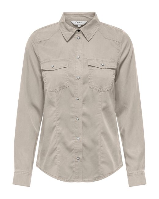 ONLY Gray Bluse 'Onlalexa'