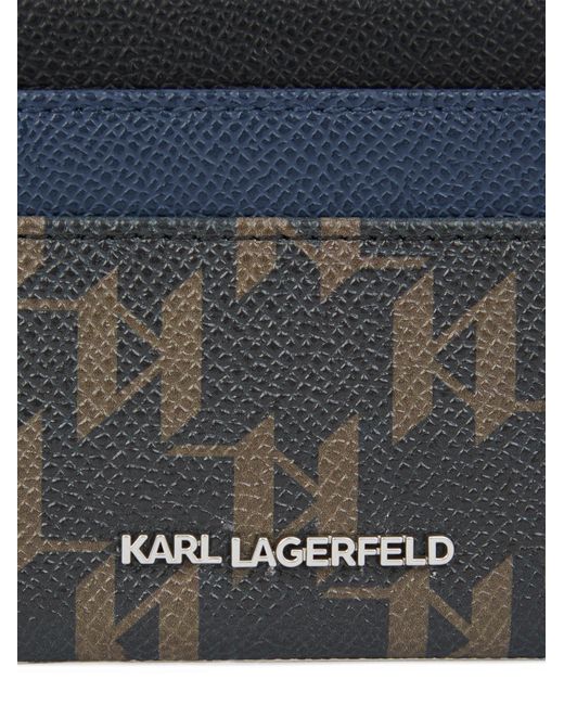 Karl Lagerfeld Etui Monogram in Gray für Herren