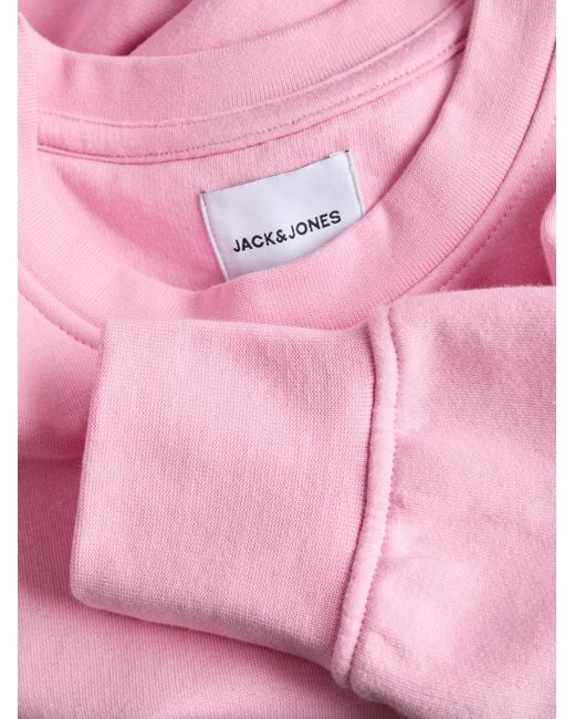 Jack & Jones Sweatshirt Jjesoho in Pink für Herren