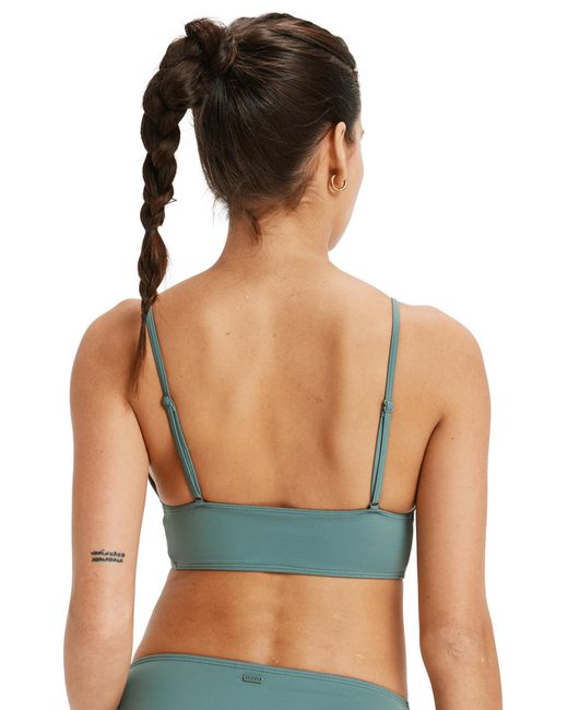 Roxy Blue Bikinitop Beach Classics Solid