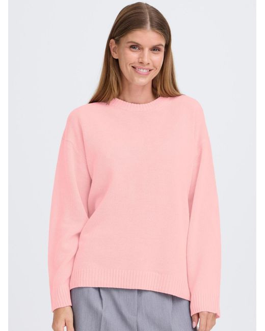 Oxmo Pink Strickpullover