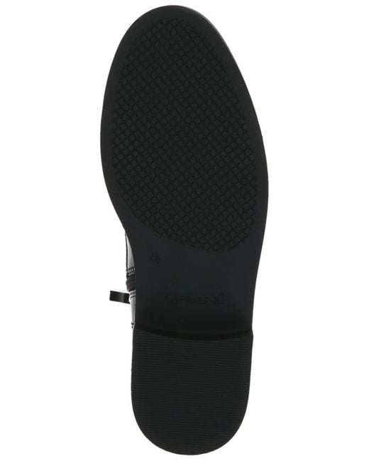 Caprice Black Schnürstiefelette
