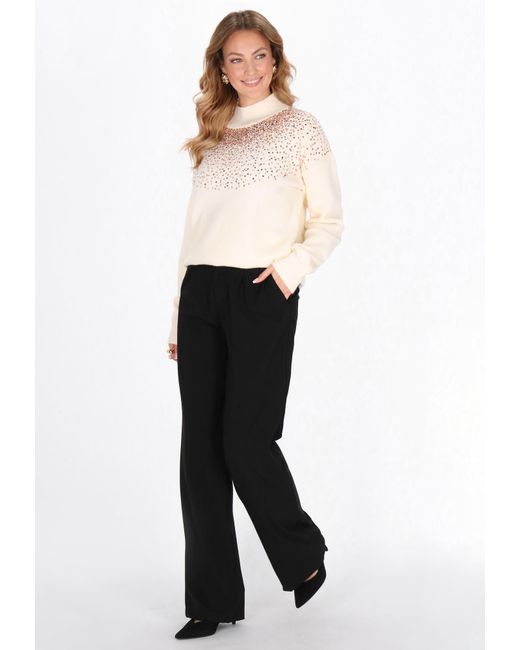faina White Pullover