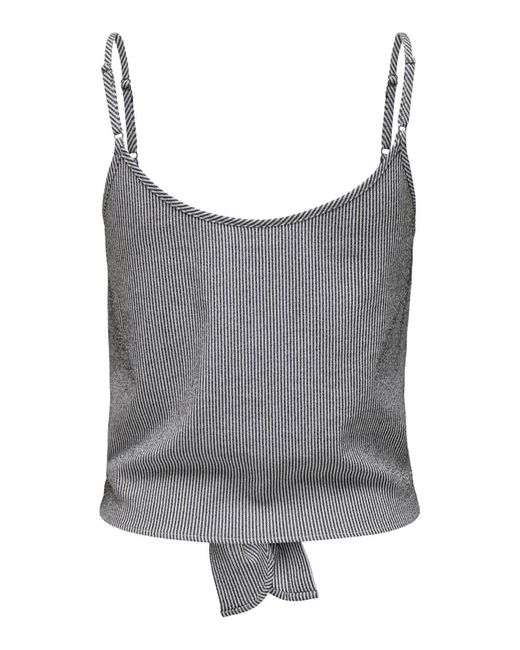 ONLY Gray Bluse 'lecey'