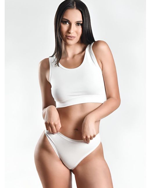 MAXTED White Slip Basic Max Slip 5Er Pack
