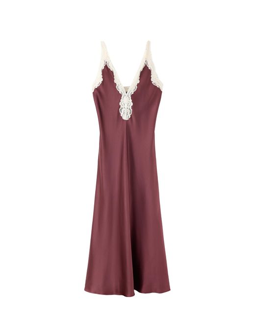 Mango Purple Kleid Glico2